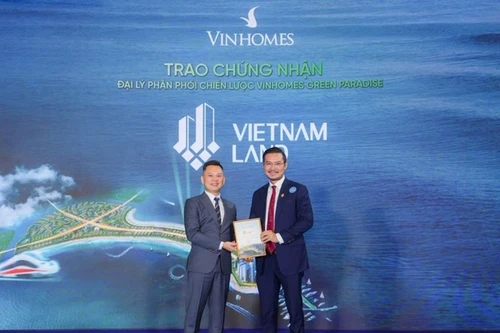 Vietnam Land trở thành nhà phân phối chiến lược dự án Vinhomes Green Paradise