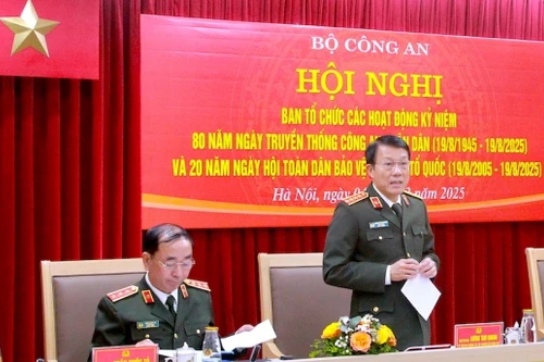 Tập trung tổ chức các hoạt động kỷ niệm 80 năm Ngày truyền thống CAND đúng tiến độ, hiệu quả, thiết thực