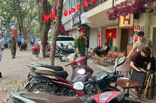 Phường Quán Thánh: Mở cao điểm kiểm tra xử lý vi phạm trật tự đô thị