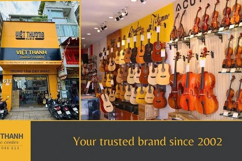 Trải nghiệm và chọn mua đàn violin, cello cho mọi cấp độ tại Việt Thanh Music Center