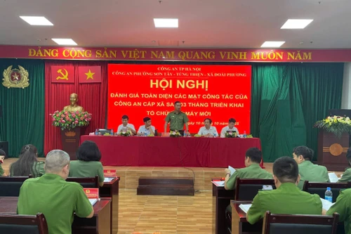 Tháo gỡ khó khăn, tạo điều kiện để lực lượng Công an cơ sở ổn định