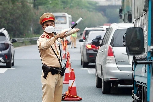 Công an thành phố Hà Nội thông báo phân luồng giao thông từ ngày 7 đến ngày 10-8