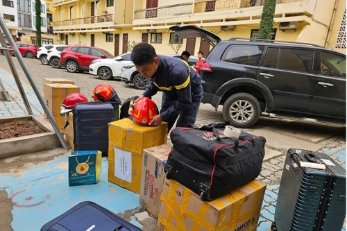 Bộ Công an cử đoàn công tác cứu hộ hỗ trợ Myanmar