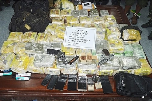 Khởi tố 73 đối tượng trong đường dây mua bán, vận chuyển hơn 27 bánh heroin