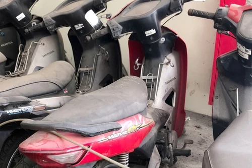 Đội Cảnh sát giao thông số 14 tìm chủ sở hữu nhiều xe máy