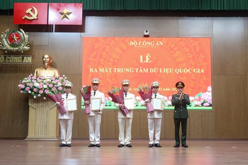 Bộ Công an ra mắt Trung tâm Dữ liệu quốc gia