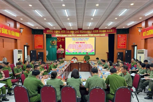 Chỉ huy Công an phường phải gương mẫu, tiên phong, chịu trách nhiệm cao nhất