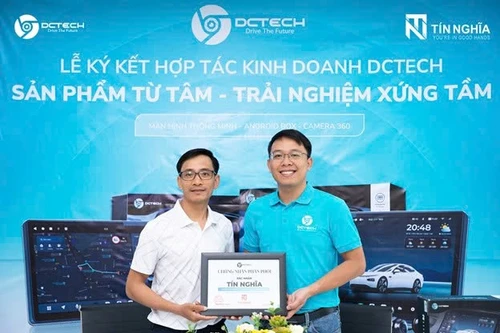 Tín Nghĩa và DCTECH ký kết hợp tác phân phối khu vực miền Bắc