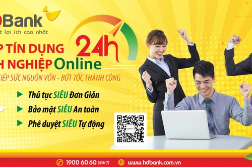 Mở tài khoản, vay online và nhận ưu đãi lãi vay từ HDBank 