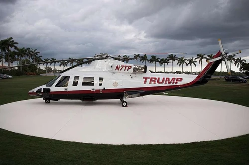 [Ảnh] Tại sao bãi đỗ trực thăng ở khu Mar-a-Lago của ông Donald Trump lại bị phá dỡ? 