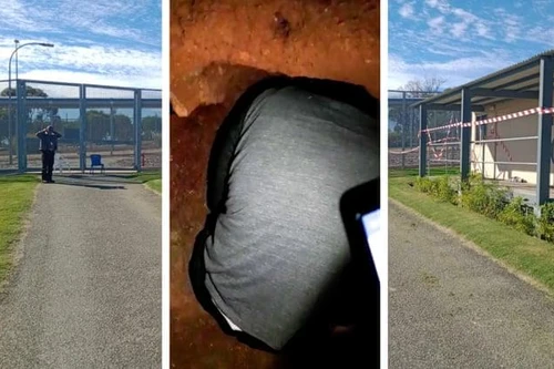 Bí ẩn đoạn đường hầm thoát hiểm ở trại tị nạn của Australia