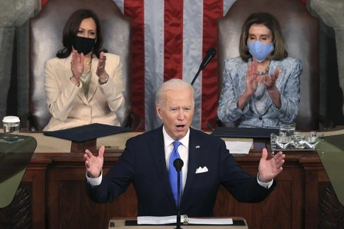Tổng thống Mỹ Joe Biden có bài phát biểu đầu tiên trước lưỡng viện