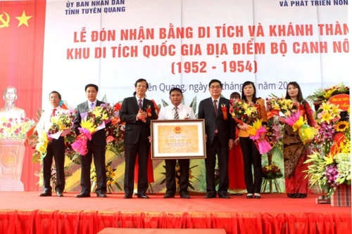 Khánh thành Khu di tích Quốc gia Bộ Canh nông