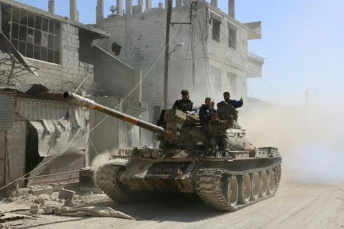 Bẻ gãy tuyến phòng thủ cuối cùng, quân đội Syria tiến vào đông Ghouta