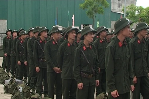 Lễ giao nhận 500 chiến sĩ nghĩa vụ CAND đợt 2 năm 2011