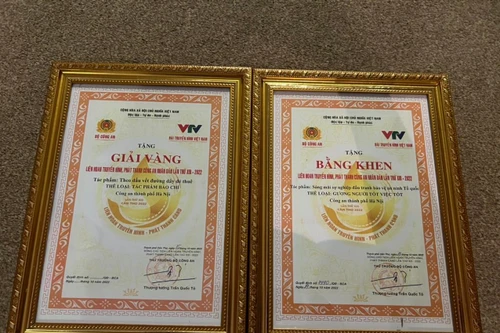 An ninh Thủ đô giành 1 Huy chương Vàng, 2 Bằng khen tại Liên hoan Truyền hình, Phát thanh Công an nhân dân lần thứ XIII 