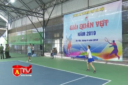 Khai mạc giải quần vợt Công an Thủ đô