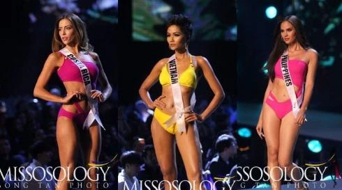 [ẢNH] Top 10 màn trình diễn áo tắm hấp dẫn nhất cuộc thi Hoa hậu Hoàn vũ 2018