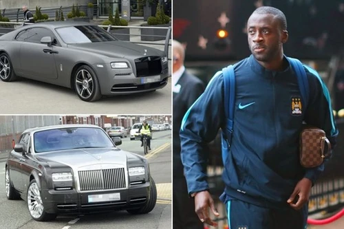 "Sao" Man City tự thưởng chiếc Roll Royce cáu cạnh