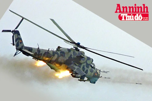 [Infographic] Sức mạnh khủng khiếp của trực thăng Mi-25