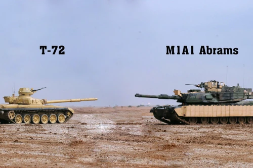 Xe tăng T-72 Nga 'dễ dàng nghiền nát' M1A1 Abrams Mỹ?