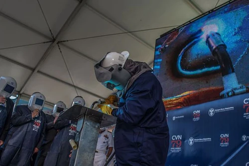 Mỹ khởi công đóng tàu sân bay mang tên Tổng thống John F. Kennedy