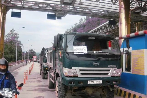 Tăng phí BOT QL6 Hòa Bình từ 1-7-2016