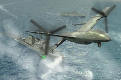 Mỹ phát triển UAV cánh quạt nghiêng vũ trang mới cho hải quân đánh bộ