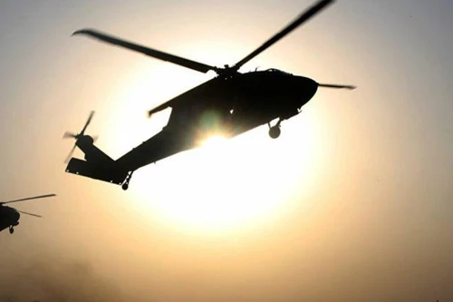 Trực thăng Mỹ gặp sự cố ở Đông Bắc Syria