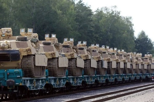 Mỹ triển khai tiểu đoàn xe tăng gần biên giới Belarus, khiến Minsk lo ngại