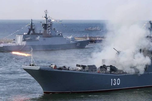 Hơn 20 tàu chiến hạm đội Biển Đen tham gia tập trận Kavkaz-2020 