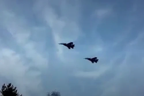 Tiêm kích Su-30SM tuần tiễu nhằm ngăn "sự xâm lược'' của NATO