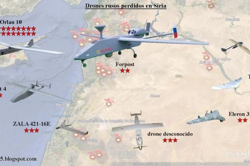Quân đội Nga mất 35 máy bay không người lái ở Syria