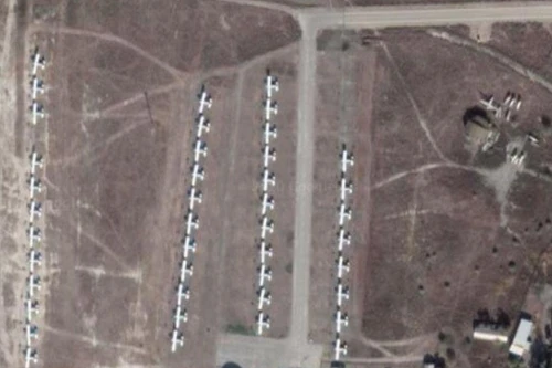 Hàng chục máy bay lạ xuất hiện tại căn cứ không quân Azerbaijan