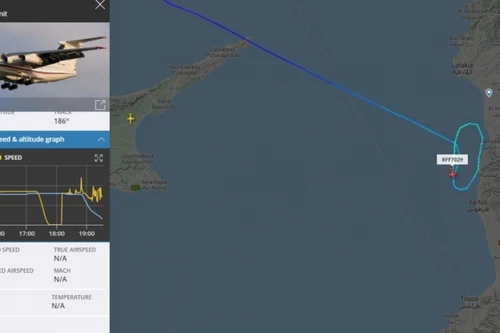 Chưa rõ lý do vận tải cơ Il-76 Nga không thể hạ cánh xuống căn cứ Khmeimim ở Syria