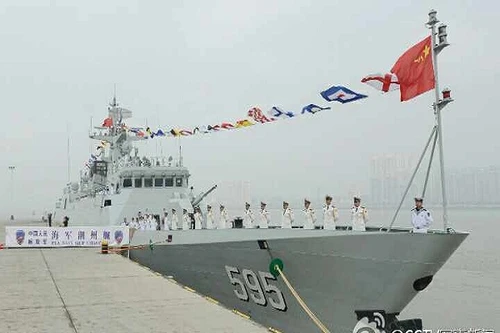 Hải quân Trung Quốc tăng cường sức mạnh với chiến hạm Type 056 “Triều Châu“