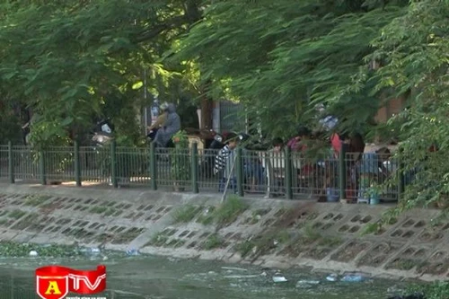 Ô nhiễm môi trường ở hồ Đầm Tròn