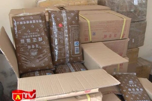 Phát hiện gần 1 tấn nhân bánh trung thu nhập lậu từ Trung Quốc