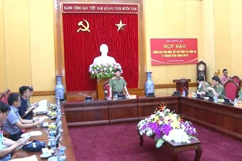 Lực lượng CAND hoàn thành xuất sắc công tác 6 tháng đầu năm 2016