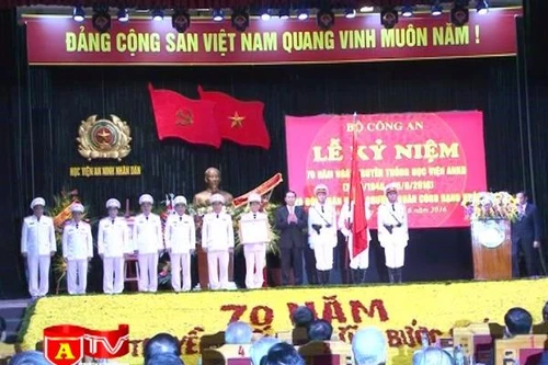 Học viện ANND kỷ niệm 70 năm ngày truyền thống