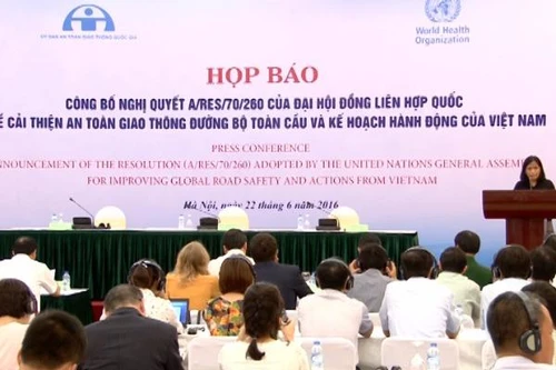 Chung tay cải thiện an toàn giao thông toàn cầu