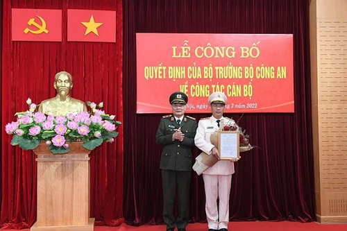 Điều động tân Phó Chánh văn phòng Bộ Công an