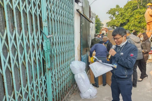 Đẩy nhanh tiến độ dự án quan trọng trên địa bàn phường Long Biên