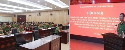 Nâng cao hơn nữa nhận thức của cán bộ đảng viên về vai trò trách nhiệm trong sự nghiệp đảm bảo ANTT