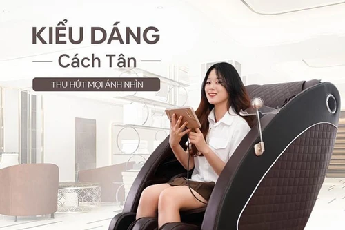 Ghế massage Queen Crown - Địa chỉ phân phối ghế massage Hà Nội hợp lý