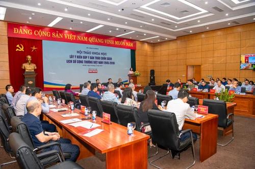 Những định hướng và tham góp quý báu đối với bản thảo cuốn “Lịch sử Công thương Việt Nam 1945-2010