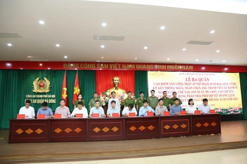 Chung sức xây, giữ quận Hà Đông “an ninh, sáng, xanh, sạch, đẹp”