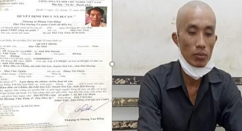 Đối tượng truy nã mang tên giả, dương tính với ma túy