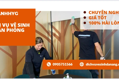 SONGANHHYG cung cấp dịch vụ vệ sinh văn phòng chuyên nghiệp tại Đà Nẵng