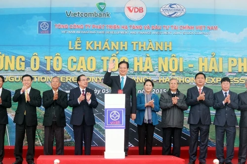 Thông xe cao tốc, đi Hà Nội- Hải Phòng chỉ còn 1 giờ